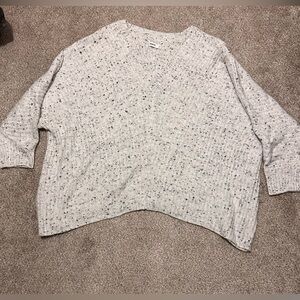 Sonoma Women's V-Neck Speckled Sweater